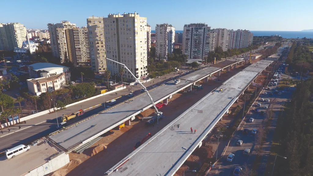 Antalya 3. Aşama Raylı Sistemler Meltem Köprülü Kavşağı Antalya 3. Aşama Raylı Sistemler Meltem Köprülü Kavşağı